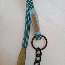 Load image into Gallery viewer, Dog's Life Creative Cords Dog Collar Gingham Green