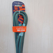 Load image into Gallery viewer, Dog's Life Creative Cords Leash Gingham Green