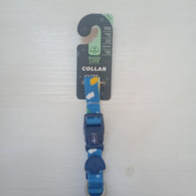 Load image into Gallery viewer, Dog's Life Designer Pooch Collar Tarrazo Blue