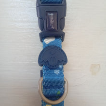 Load image into Gallery viewer, Dog's Life Designer Pooch Collar Tarrazo Blue