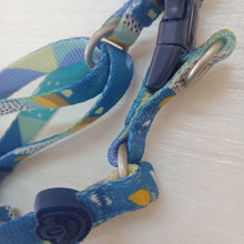 Load image into Gallery viewer, Dog's Life Designer Pooch Step In Harness Tarrazo Blue