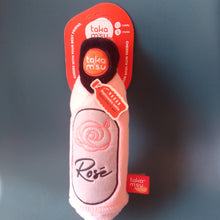 Load image into Gallery viewer, Taka Misu TKM Crinkling Alcoholic Beverages Plush Dog Toy Whiskers