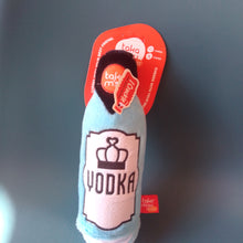 Load image into Gallery viewer, Taka Misu TKM Crinkling Alcoholic Beverages Plush Dog Toy Whiskers