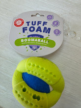 Load image into Gallery viewer, Dog's Life Tuff Foam Boomaball Dog Toy Lime