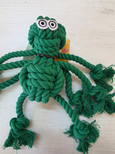 Load image into Gallery viewer, Dog Days Rope Spider Dog Toy – Durable Rope Chew Toy for Medium & Large Dogs