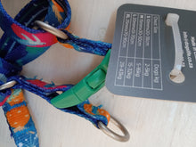 Load image into Gallery viewer, Dog's Life Designer Pooch Step In Harness Under the Sea Blue