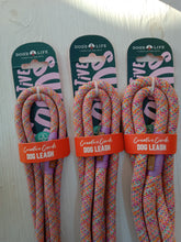 Load image into Gallery viewer, Dog's Life Creative Cords Leash Tarrazo Pink