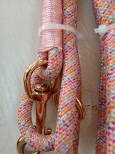 Load image into Gallery viewer, Dog's Life Creative Cords Leash Tarrazo Pink