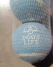 Load image into Gallery viewer, Dogs life tennis ball medium toy oday vets pet shop baby blue