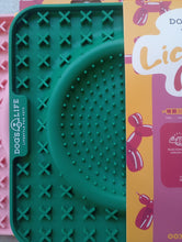 Load image into Gallery viewer, Dog's Life Lickalot OOXX Enrichment Mat for Dogs and Cat