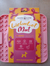 Load image into Gallery viewer, Dog's Life Lickalot OOXX Enrichment Mat for Dogs and Cat