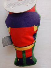 Load image into Gallery viewer, Takamisu Soft Spot Festive Plush Red Nutcracker Dog Toy