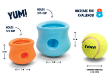 Load image into Gallery viewer, West Paw Toppl Dog Food Enrichment Toy Large