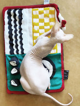 Load image into Gallery viewer, Cat's Life Cooking Hob Kitty Play Carpet Enrichment Toy