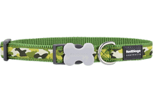 Load image into Gallery viewer, Red Dingo Camouflage Green Dog Collar