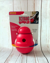 Load image into Gallery viewer, Kong Wobbler Dog Food Dispenser Toy Small or Large