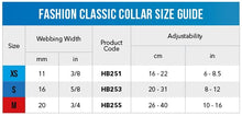 Load image into Gallery viewer, Rogz Classic Fashion Dog Collar Leopard Bone 3 sizes