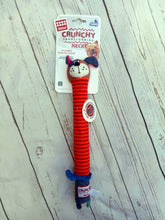 Load image into Gallery viewer, Gigwi Crunchy Transforming Neck Plush Squeaky Dog Toy Small