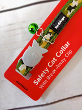 Load image into Gallery viewer, Red Dingo Safety Cat Collar Camouflage Green
