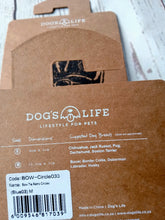 Load image into Gallery viewer, Dog's Life Bow Tie Chaotic Zig Zag 2 Sizes
