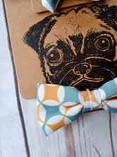 Load image into Gallery viewer, Dog's Life Bow Tie Retro Circles 2 Sizes