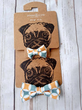 Load image into Gallery viewer, Dog's Life Bow Tie Retro Circles 2 Sizes
