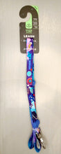Load image into Gallery viewer, Dog's Life Designer Pooch Leash Enjoy the Universe Blue