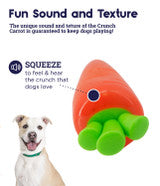Load image into Gallery viewer, Petstages Crucnch Veggie Carrot Large Dog Toy