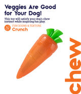 Load image into Gallery viewer, Petstages Crucnch Veggie Carrot Large Dog Toy
