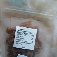Load image into Gallery viewer, Tasty Beast Meat Pork and Butternut Dog Treats 100g

