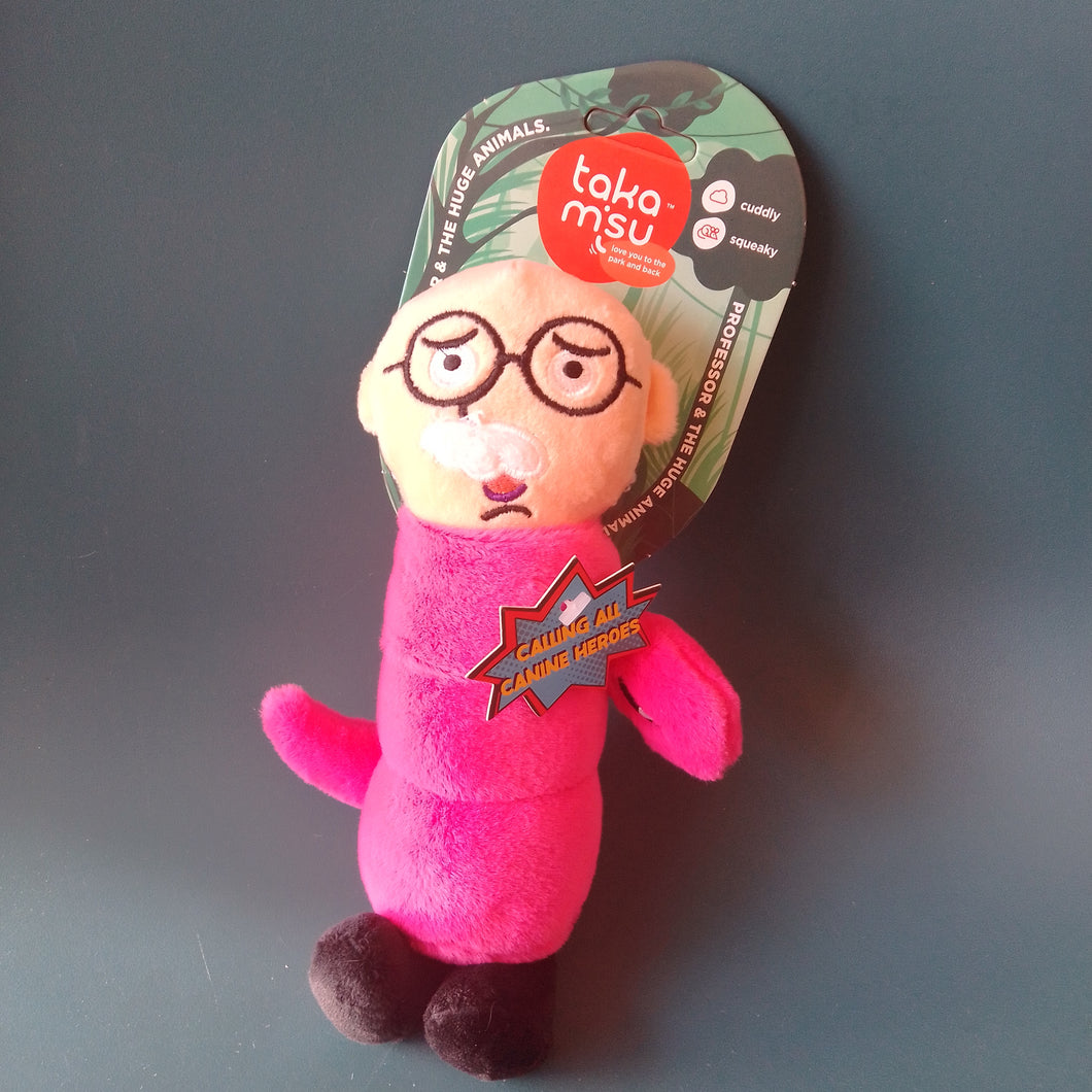 Taka Misu Professor and the Huge Animals Plush Dog Toy