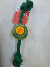 Load image into Gallery viewer, Takamisu Plush Mates Rope Tug Dog Toy
