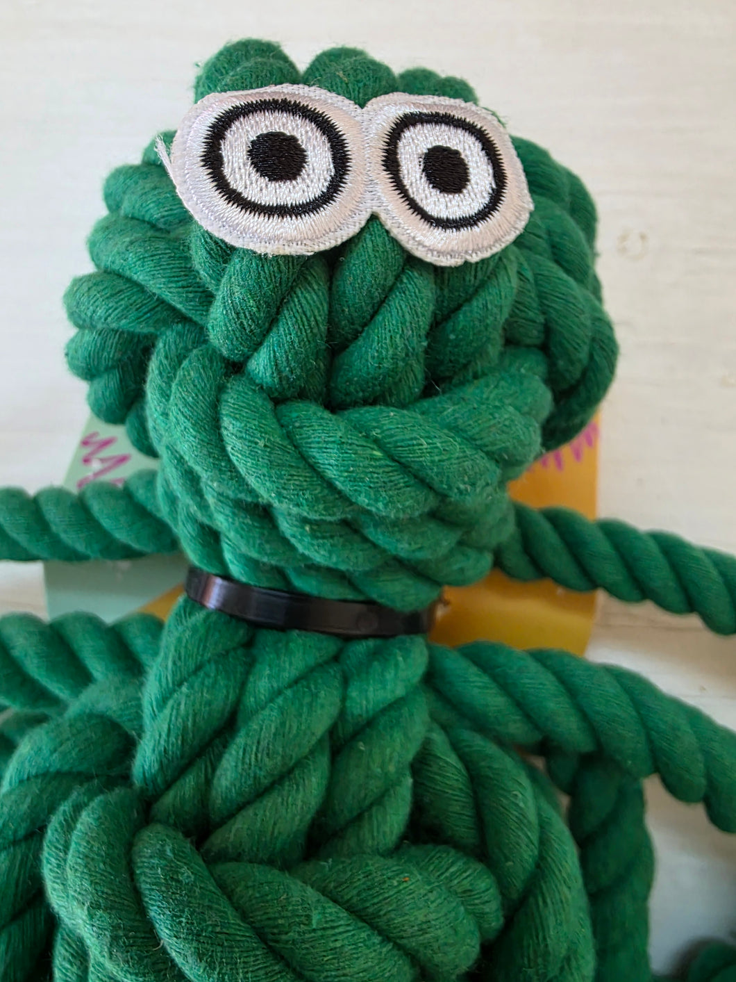 Dog Days Rope Spider Dog Toy – Durable Rope Chew Toy for Medium & Large Dogs