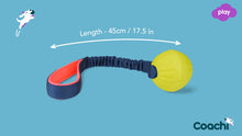 Load image into Gallery viewer, Coachi Tuggi Ball Dog Tug Toy
