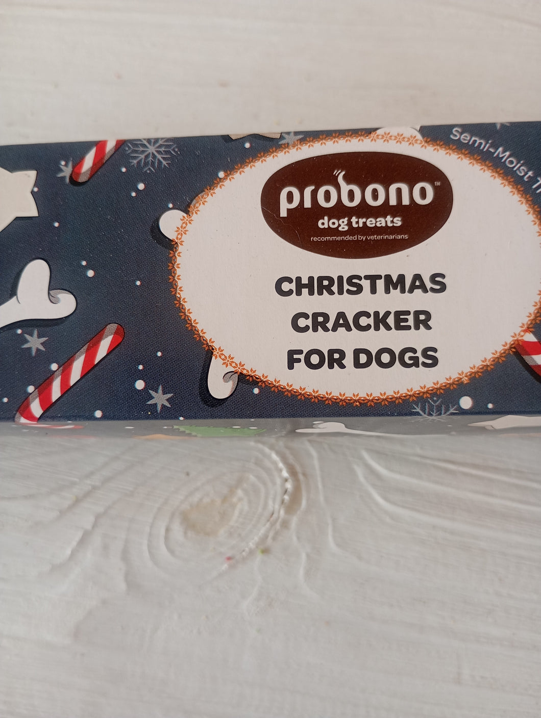 Probono Dog Treat Christmas Cracker