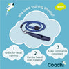Coachi Dog Training Whistle (with Reflective Lanyard) – Clear Recall Whistle for Dogs