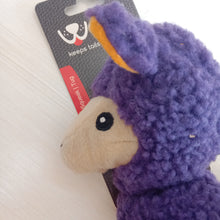 Load image into Gallery viewer, Wagit Purple Llama Soft Dog Toy with Squeaker
