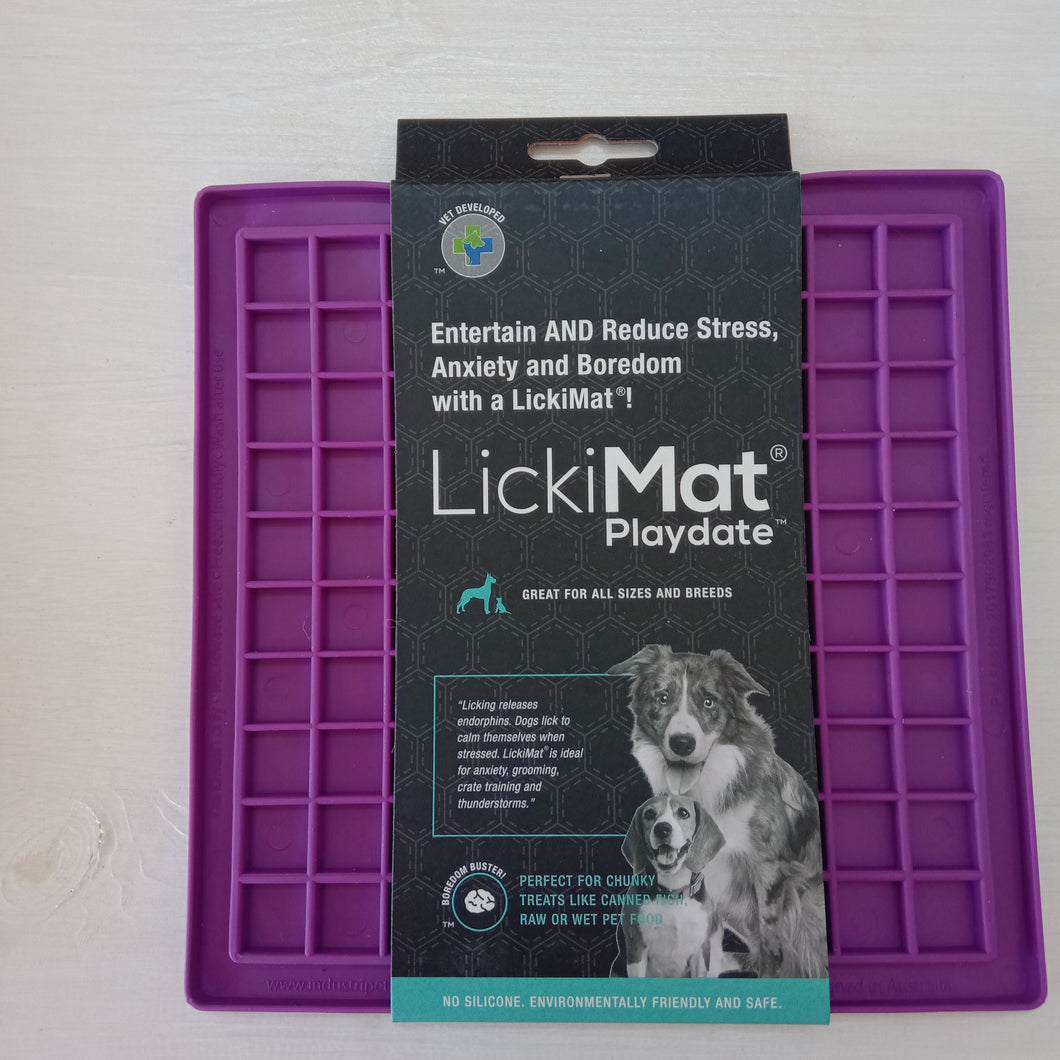 LickiMat Playdate Dog & Cat Enrichment Multiple Colours