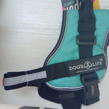 Load image into Gallery viewer, Dog&#39;s Life Active No Pull Control Harness Turquoise Various Sizes
