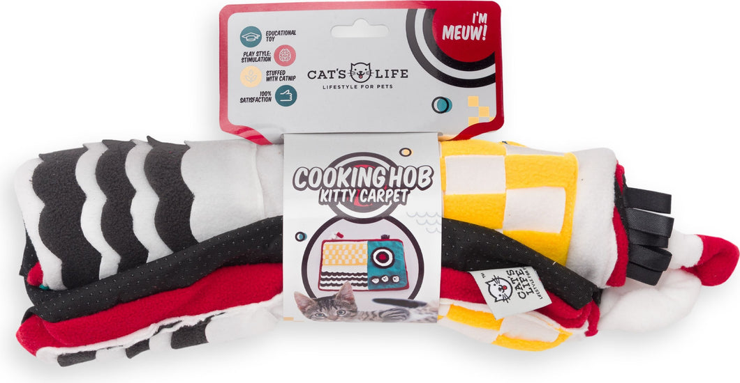 Cat's Life Cooking Hob Kitty Play Carpet Enrichment Toy
