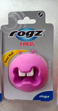 Load image into Gallery viewer, Rogz Fred Dog Treat and Massage Ball
