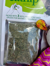 Load image into Gallery viewer, Sheep Refillable Catnip Cat Toy with 3 Catnip Teabags
