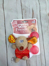 Load image into Gallery viewer, Dog Plush Friendz with Refillable Squeaker Small Dog Toy
