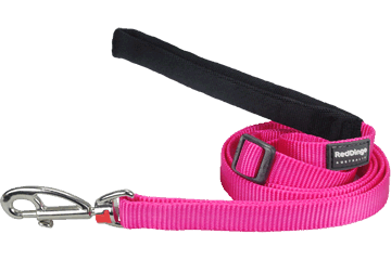 Red Dingo Classic Adjustable Hot Pink Dog Lead