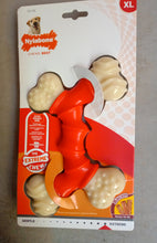 Load image into Gallery viewer, Nylabone Dog Chew XL Bacon Flavour Extreme Chew Double Bone
