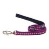 Load image into Gallery viewer, Red Dingo Daisy Chain Purple Padded Handle Lead
