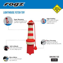 Load image into Gallery viewer, Rogz Lighthouse Dog Fetch Toy
