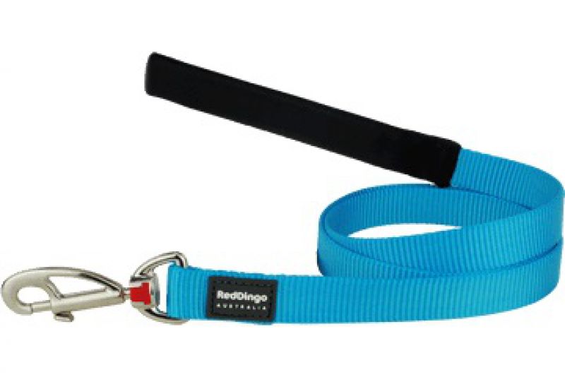 Red Dingo Classic Dog Lead Turquoise